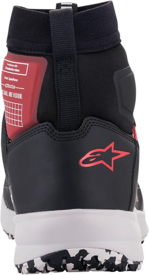 ALPINESTARS Speedforce Shoes - Black/White/Red - US 10 2654321-123-10