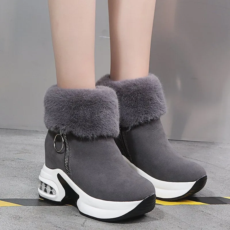 Ankle Boots For Women Low Heel