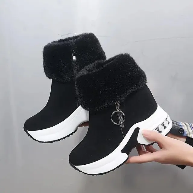 Ankle Boots For Women Low Heel