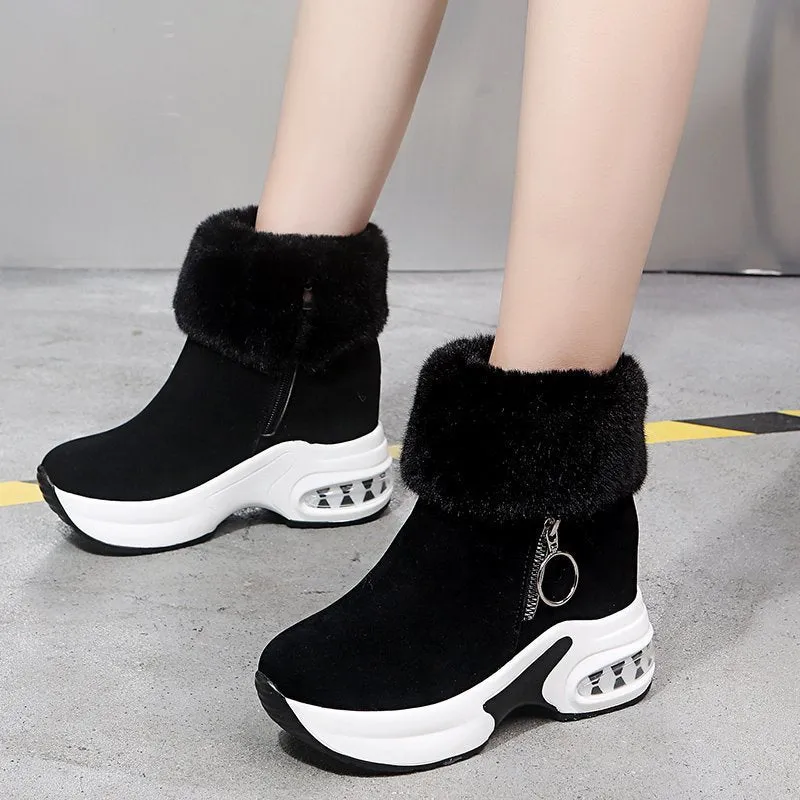 Ankle Boots For Women Low Heel