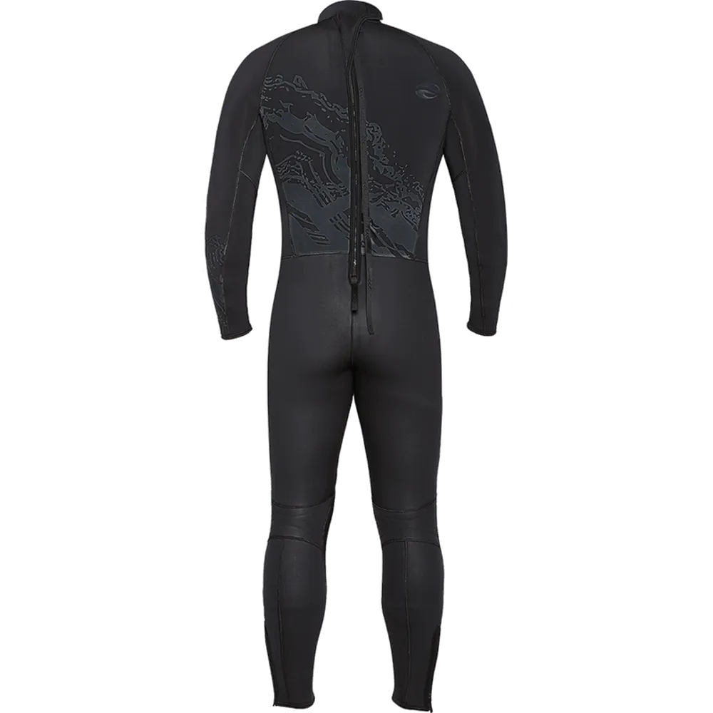 BARE Men's 5mm Revel Ultra Full Wetsuit Package w/ FREE Wetsuit Hanger & Mask Strap