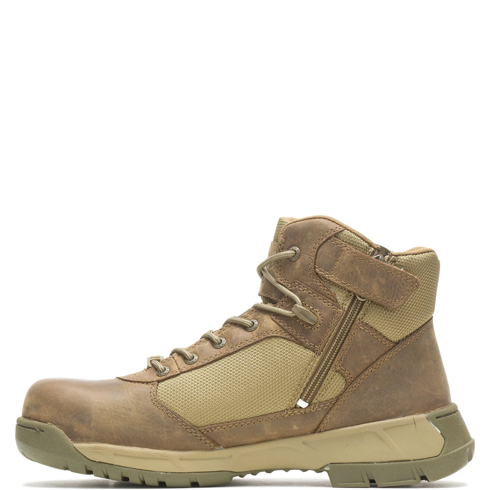 Bates Mens Tactical Sports 2 Mid Zip Comp Toe Boots