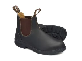 Blundstone NON SAFETY Brown slip on boot (600)