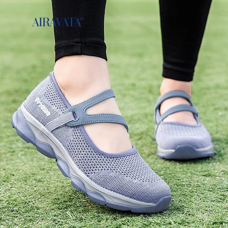 Breathable Women's Casual Slip-On Walking Sneakers