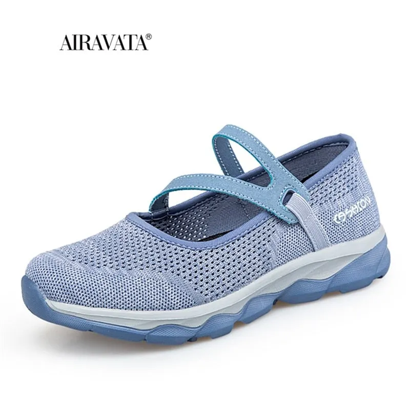 Breathable Women's Casual Slip-On Walking Sneakers