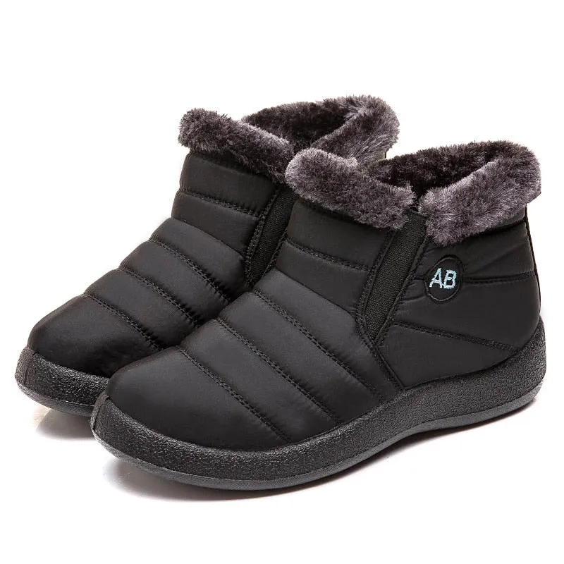 Casual Waterproof Lightweight Winter Boots For Women