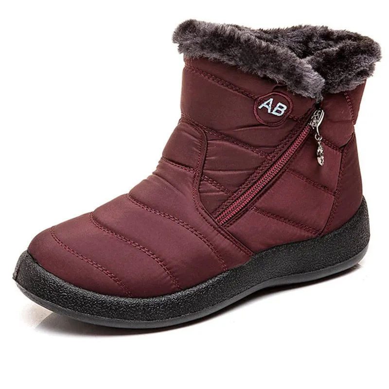 Casual Waterproof Lightweight Winter Boots For Women