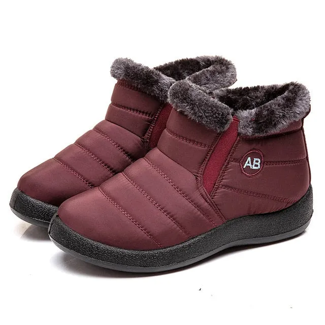 Casual Waterproof Lightweight Winter Boots For Women