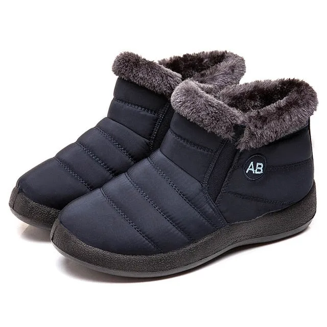 Casual Waterproof Lightweight Winter Boots For Women