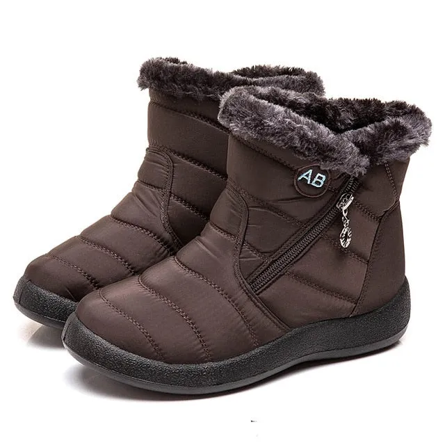 Casual Waterproof Lightweight Winter Boots For Women