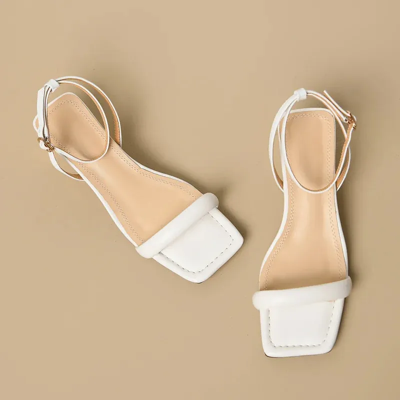 Elegant Sandals with Ankle Strap