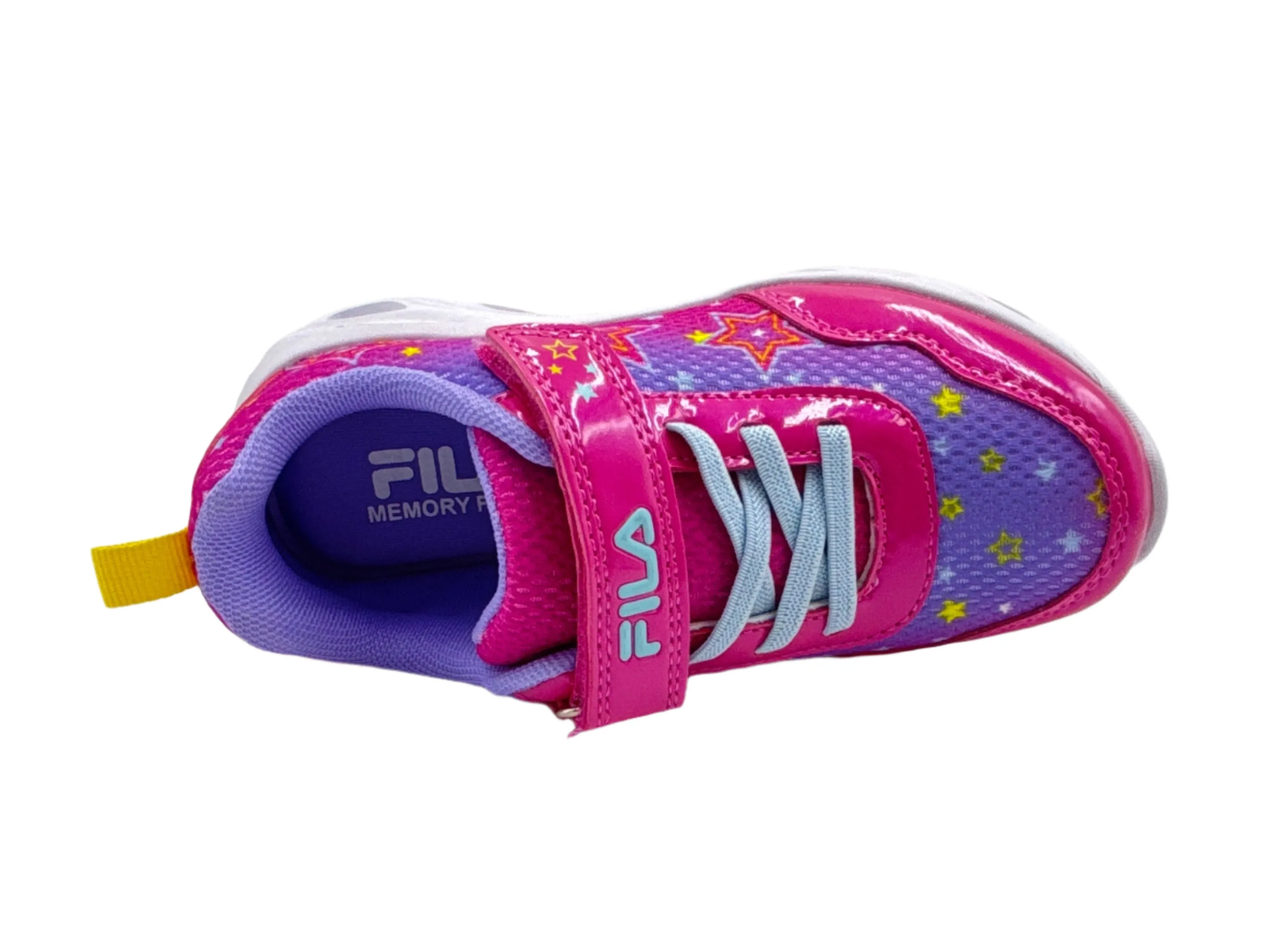 Fila Memory Blink Παιδικά Παπούτσια Ροζ Φωτάκια