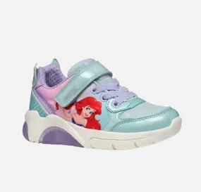 Geox   Fadinlight  Disney Princess Sea Green/Lilac Sneakers