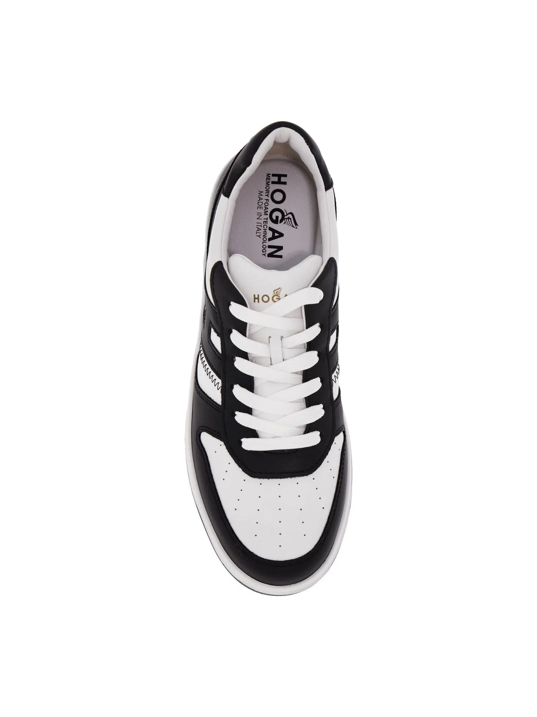 H630 Leather Athletic Sneakers