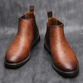 Men's Durable Chelsea Boots with Non-Slip Sole | Perfect for All Seasons