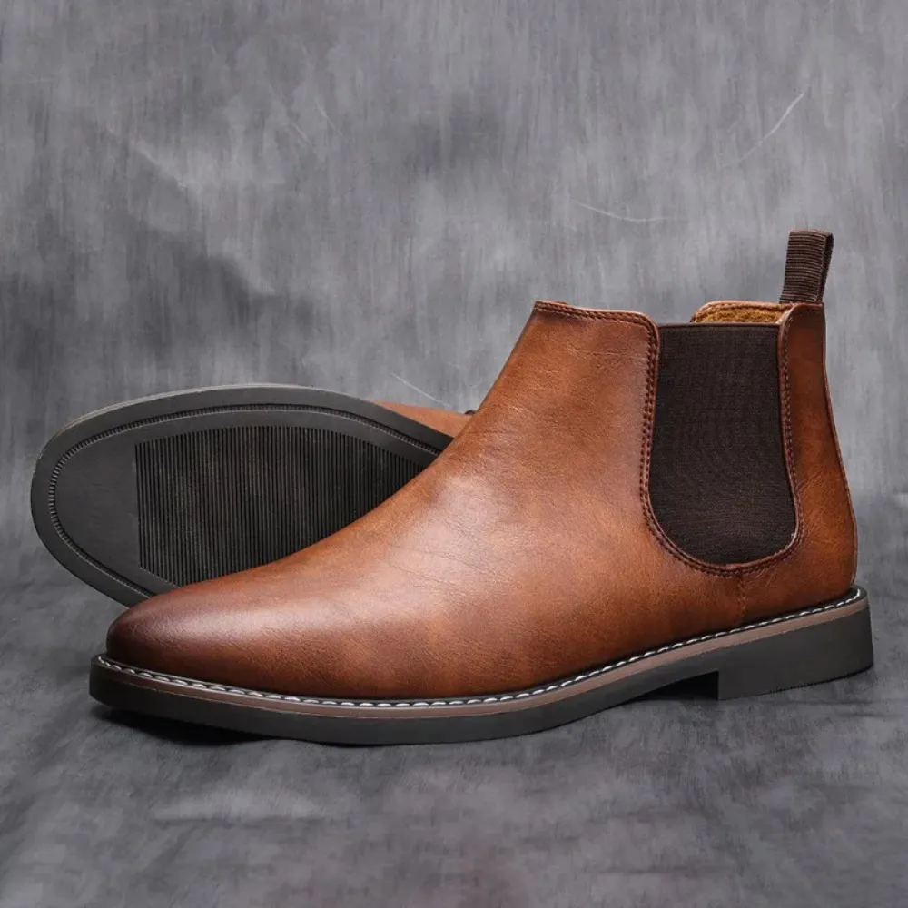 Men's Durable Chelsea Boots with Non-Slip Sole | Perfect for All Seasons