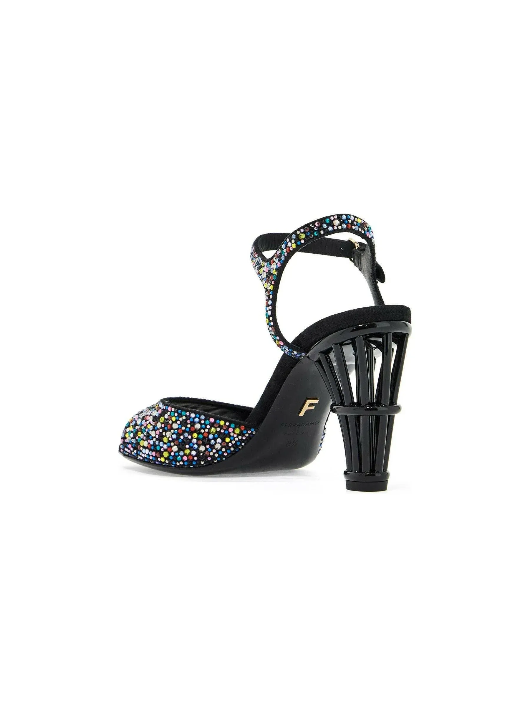 Nikla Crystal Embellished Sandals