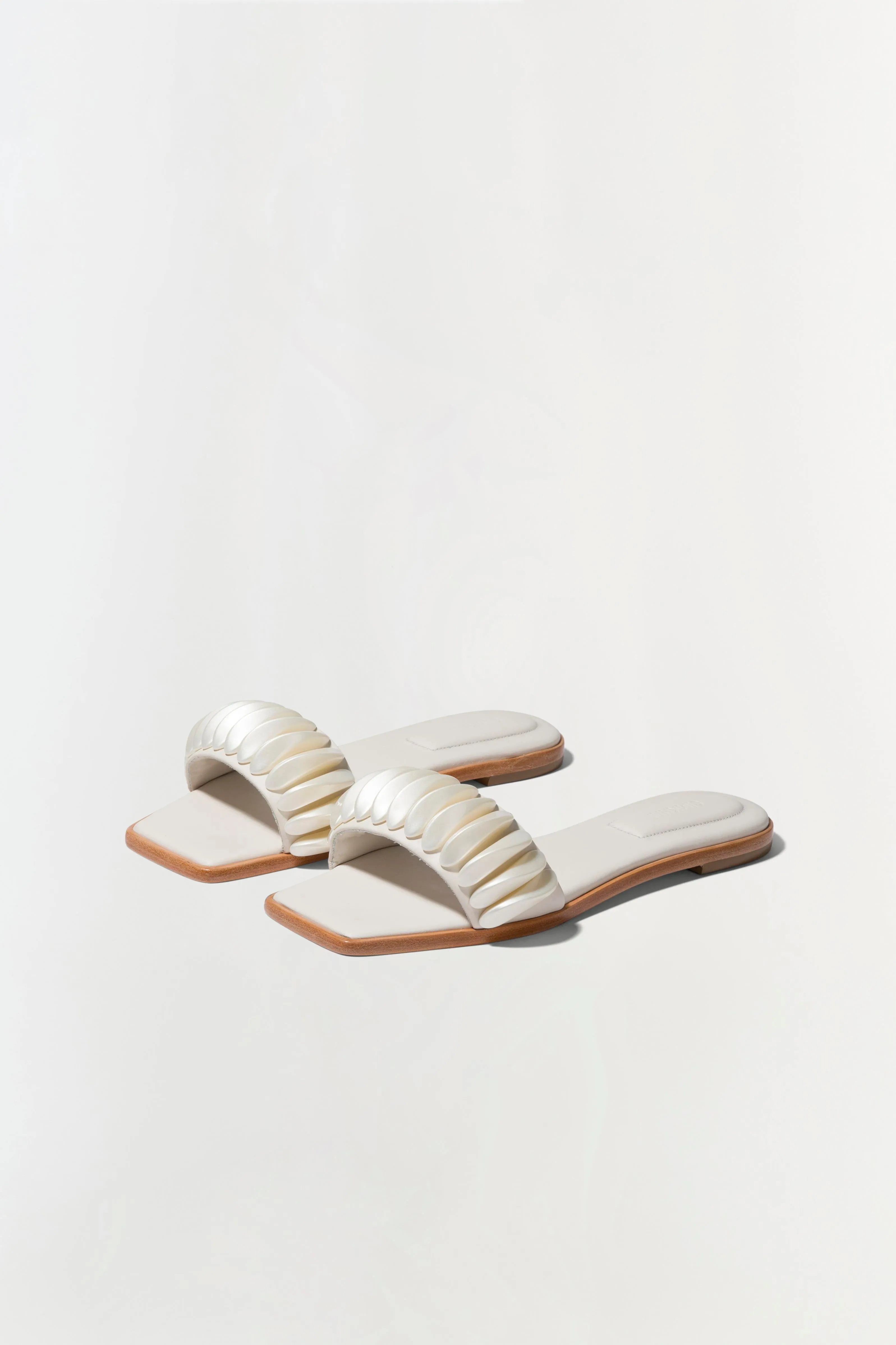 Pearlized Ripple Sandal