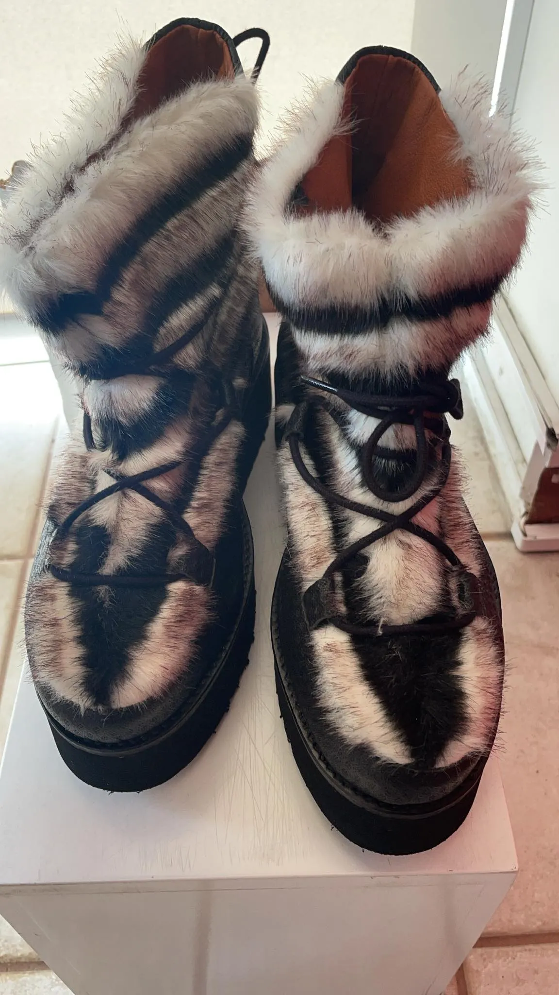 Popa Leather snow Boots