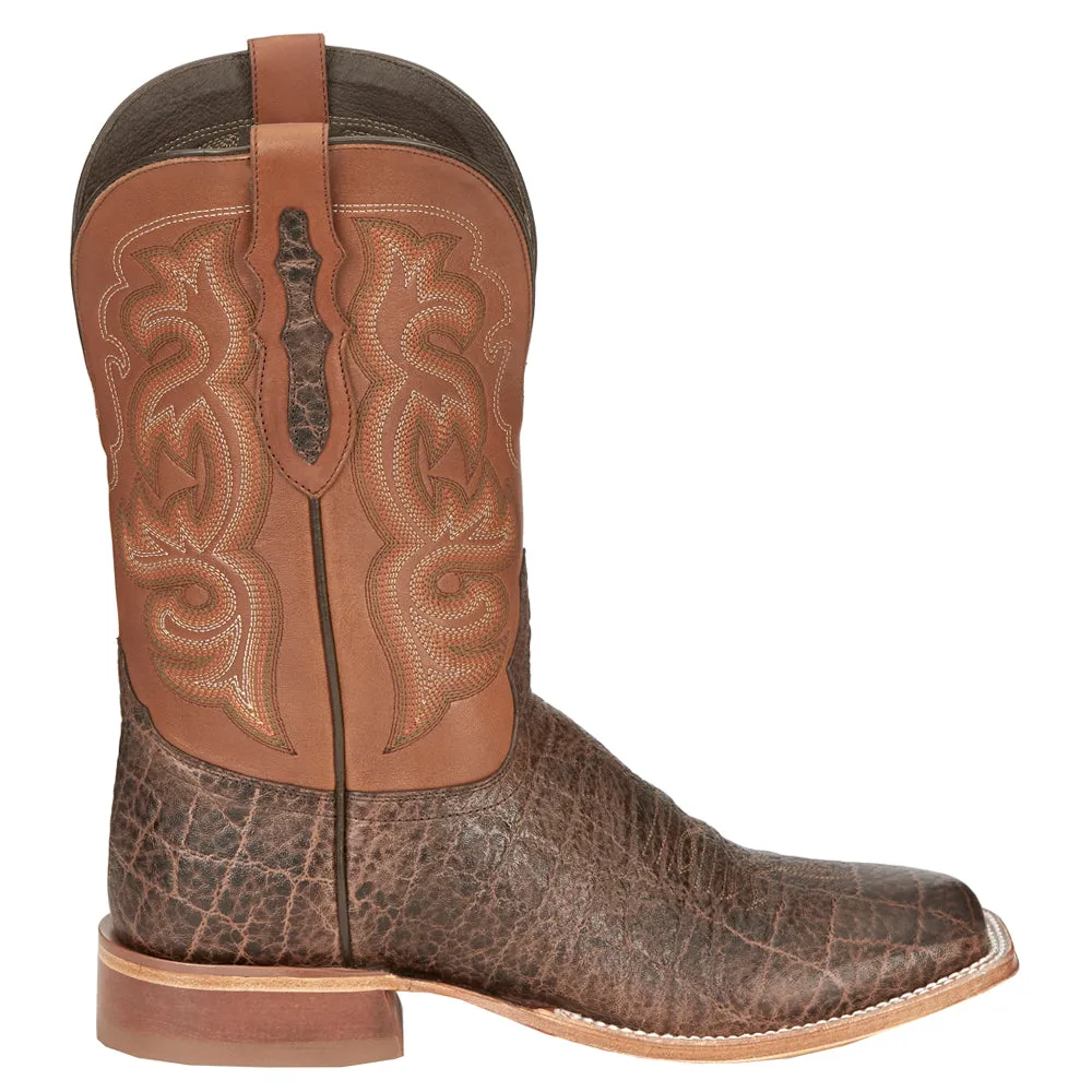 Rowel Square Toe Cowboy Boots