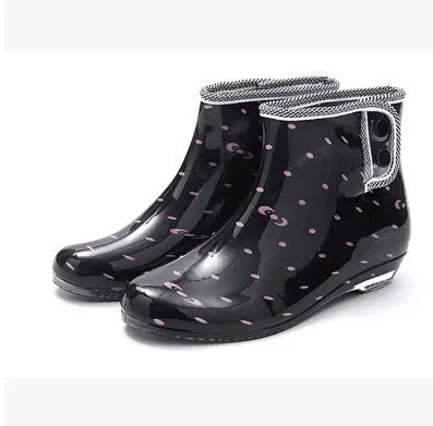 Stylish Women's Non-Slip Rubber Rain Boots