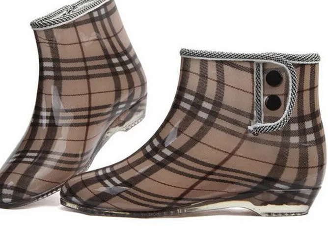 Stylish Women's Non-Slip Rubber Rain Boots