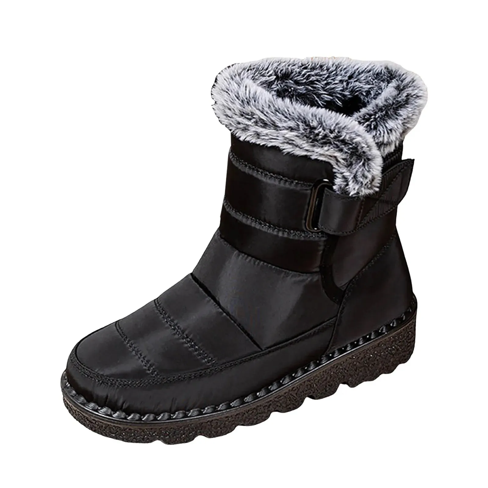 Waterproof Women & Teens Snow Boots | Winter Warm, Non-Slip Flats