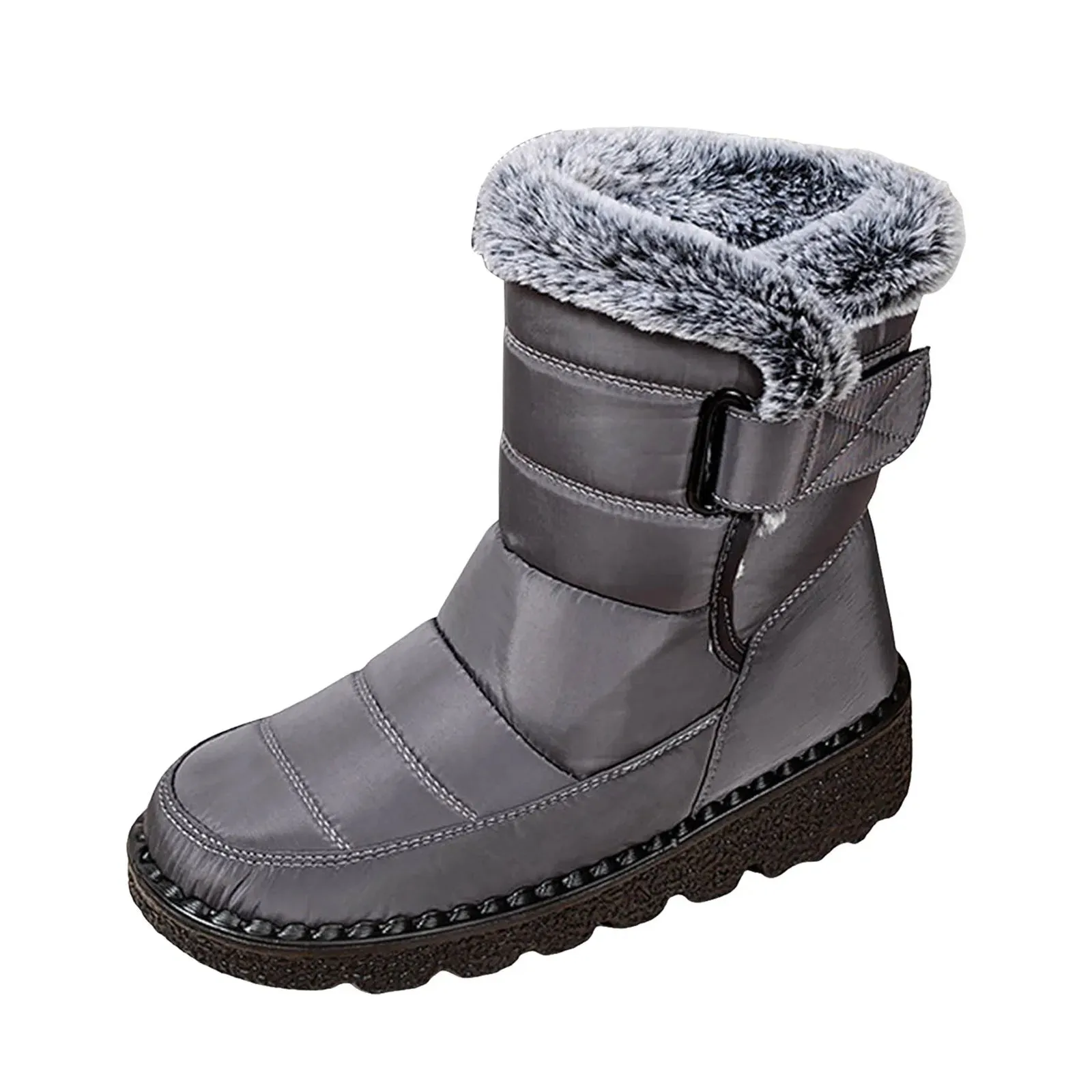 Waterproof Women & Teens Snow Boots | Winter Warm, Non-Slip Flats