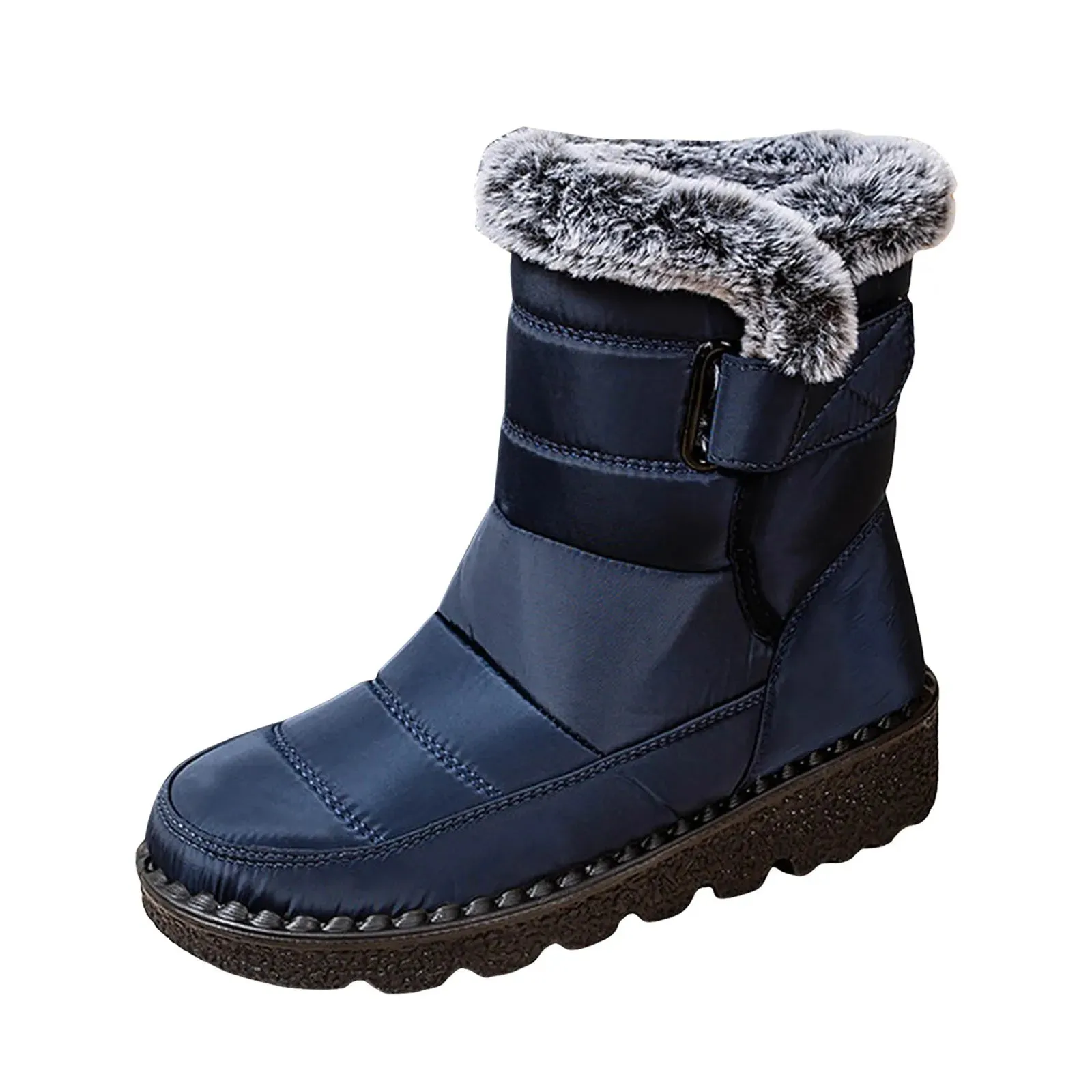 Waterproof Women & Teens Snow Boots | Winter Warm, Non-Slip Flats