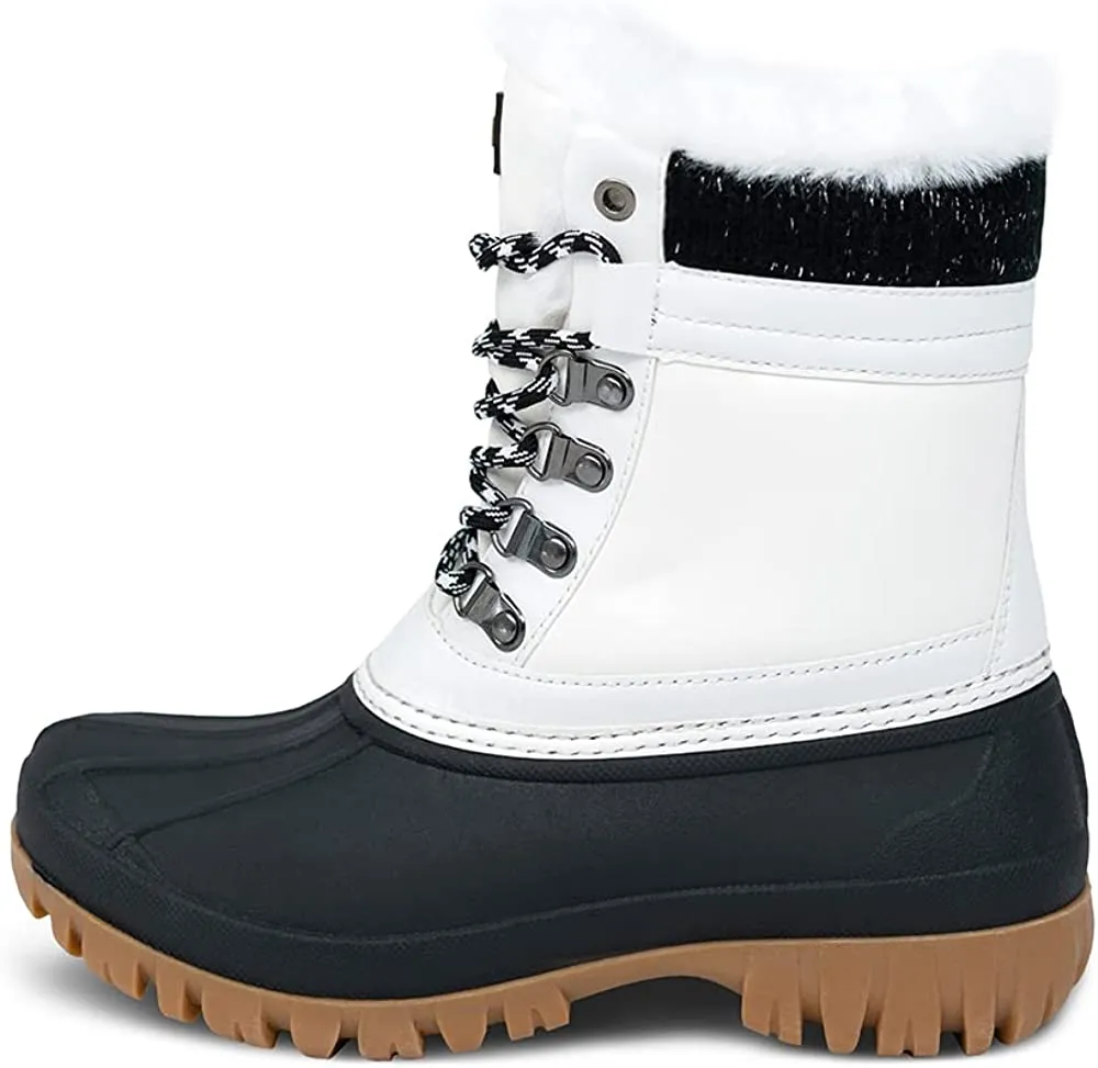 women warm outdoor winter snow boots