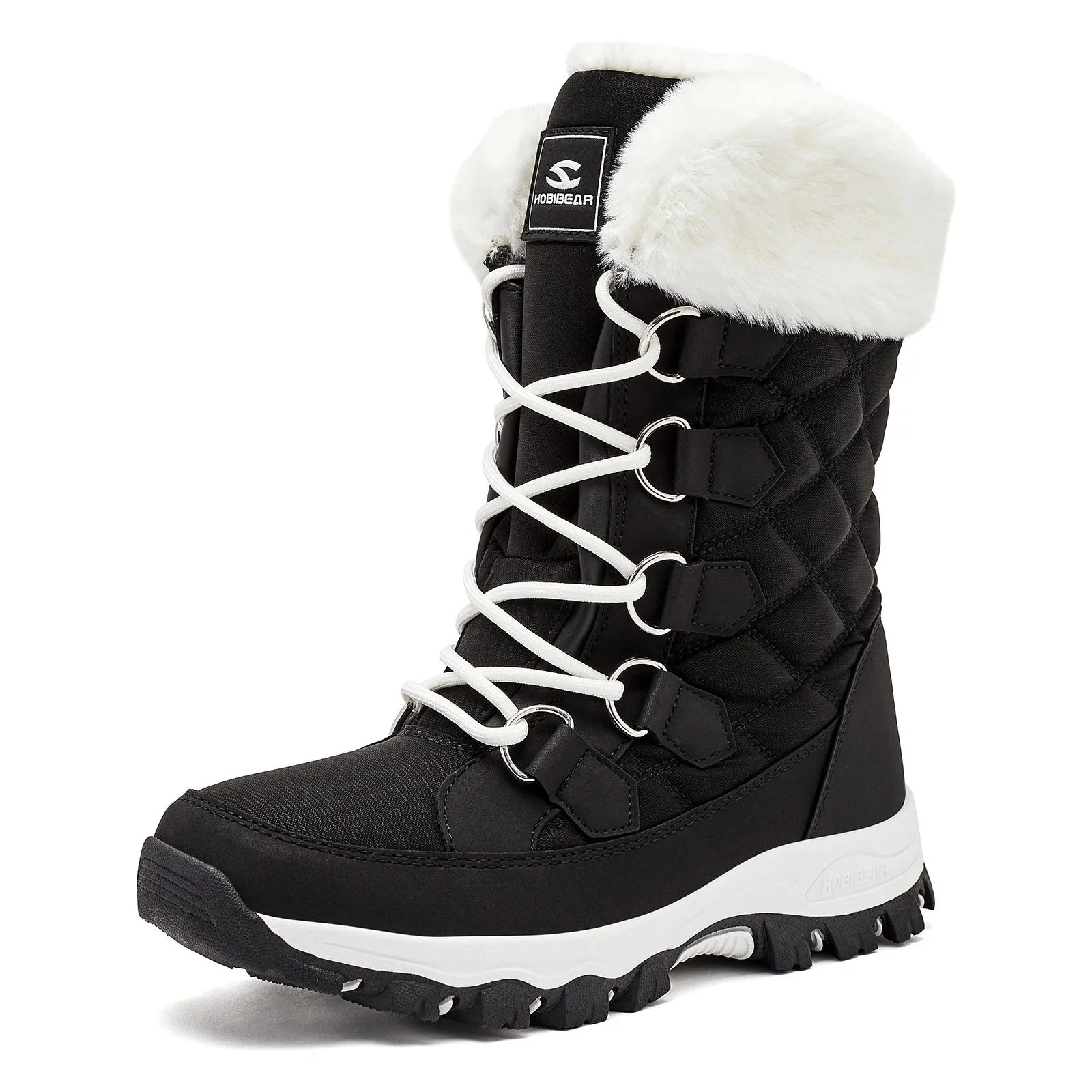 Women's Winter Non Slip Snow Boots | Warm Lined Faux Fur